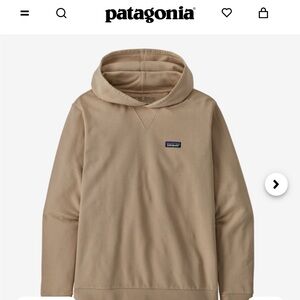 Patagonia Regenerative Organic Cotton Hoody Sweatshirt SIZE XXL NWT Oar Tan